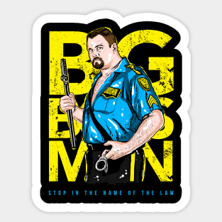 Big Boss Man Sticker